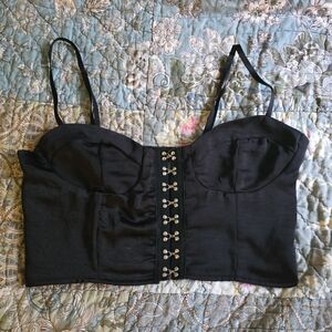 Princess Polly Leksi Satin Bustier Top Women’s Size 8